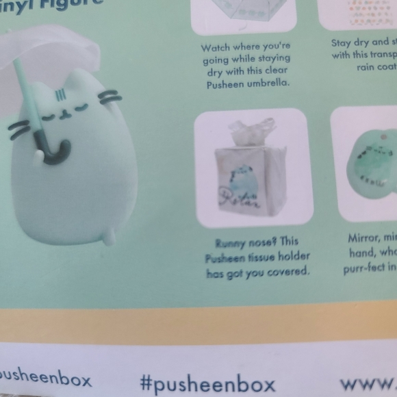 NWT Pusheen Tissue Box Cover - Picture 3 of 3